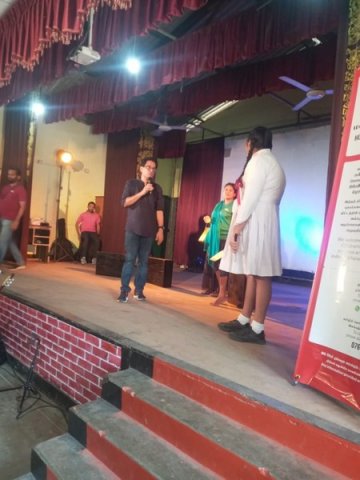 Performing arts program to reduce child abuse in Homagama